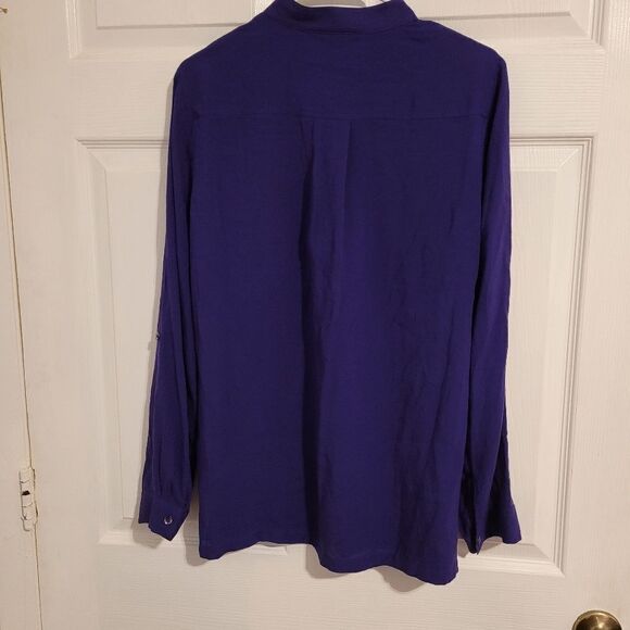 Jones New York sport purple top - Picture 2 of 6